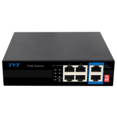 Switch 100MBps 4 porte PoE+ TD-B2204S1