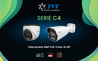 Scopri le Nuove Telecamere Serie C4 di TVT: L'AI ISP Ridefinisce la Videosorveglianza!