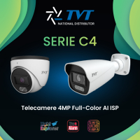 Scopri le Nuove Telecamere Serie C4 di TVT: L&#039;AI ISP Ridefinisce la Videosorveglianza!
